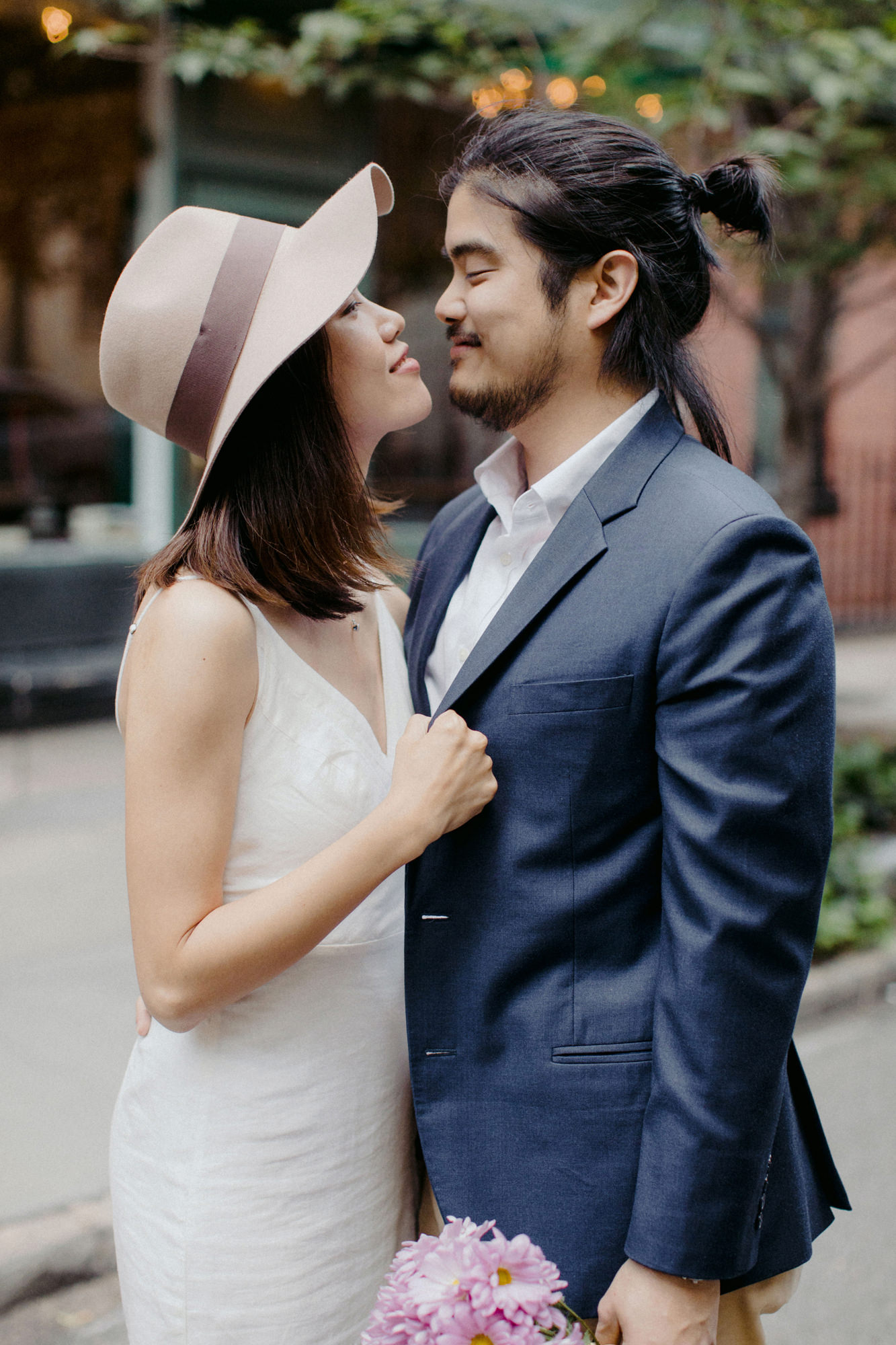 Engagement shoot portraits