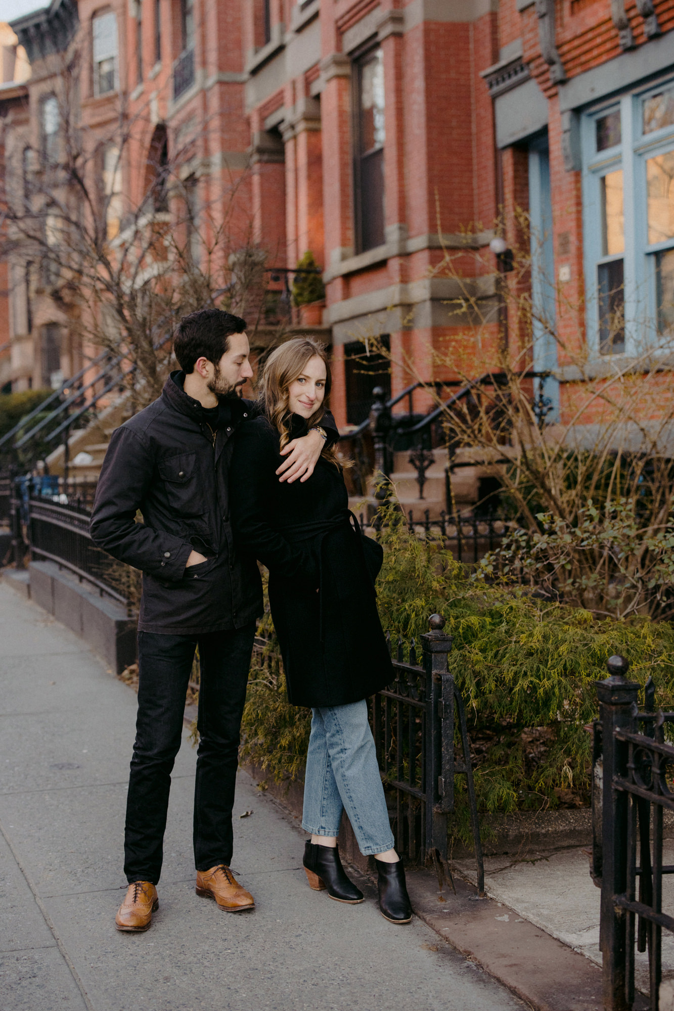 Engagement shoot in Brooklyn