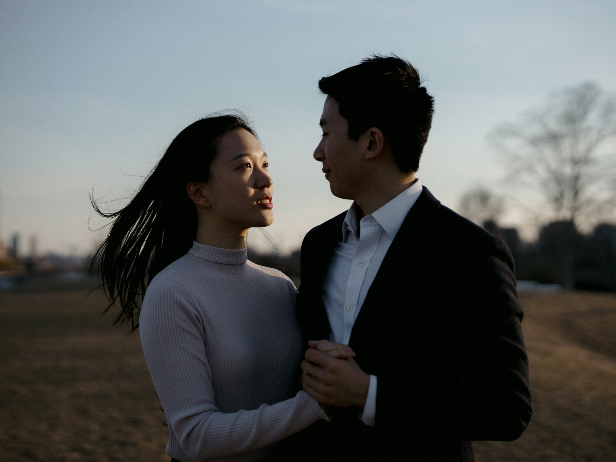 Couple shoot on Roosevelt island