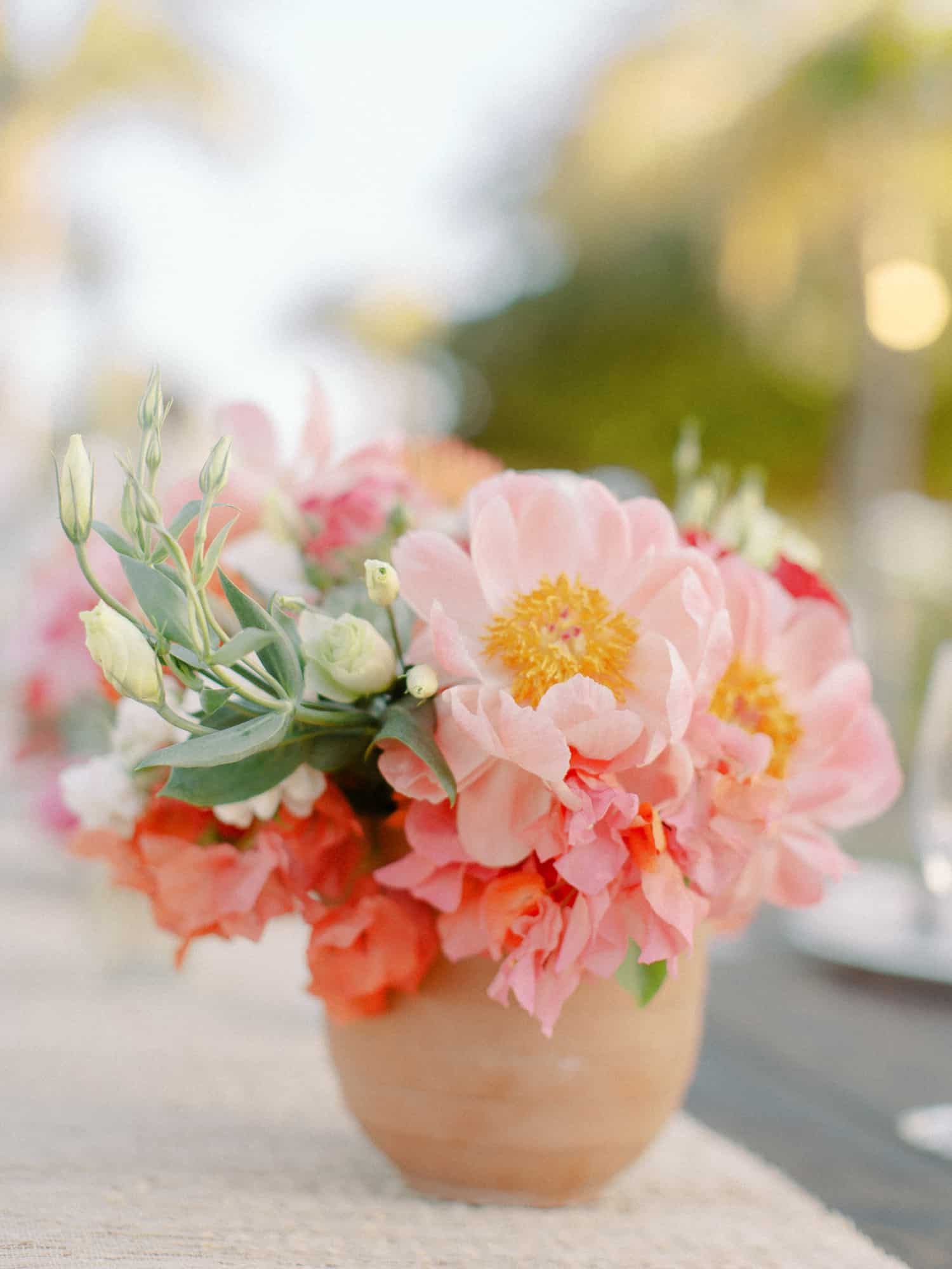 Wedding Florals at wedding in Mexico
