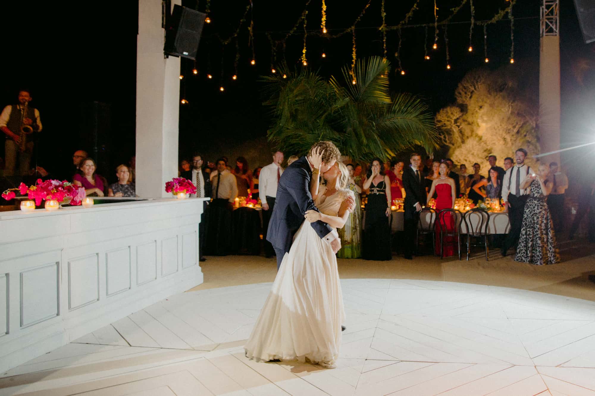 First dance at destination wedding at Imanta Resort, Punta de Mita, Mexico