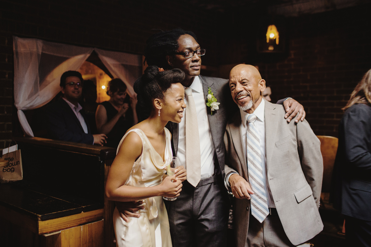 Intimate Brooklyn Wedding at a Piano Bar