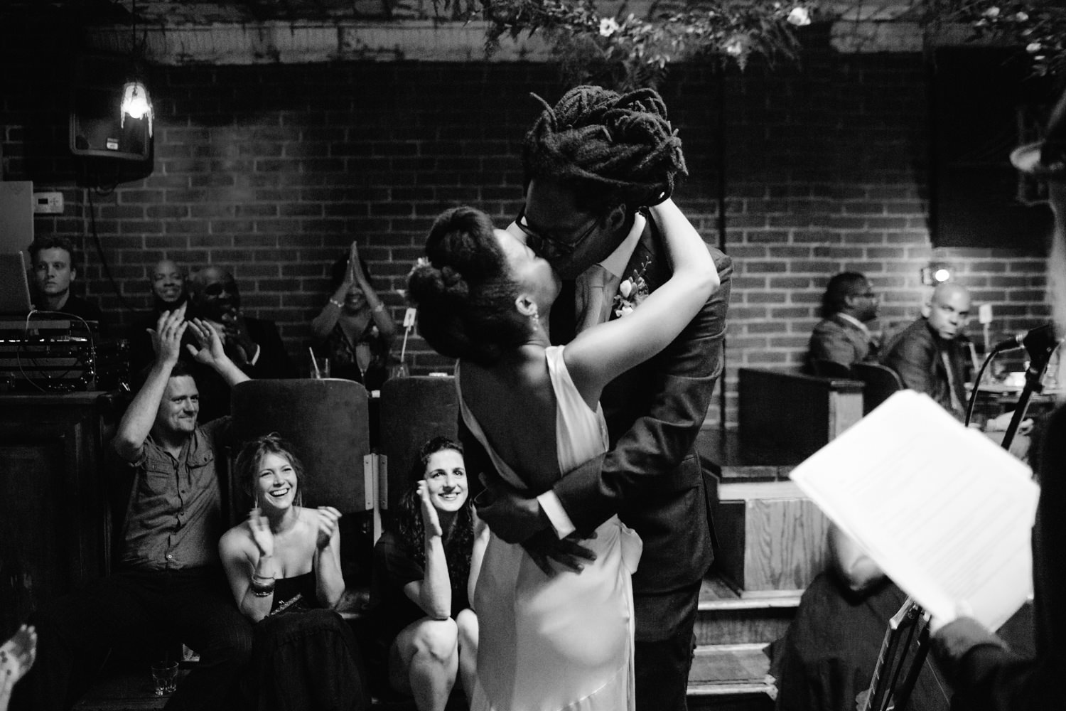 Intimate Brooklyn Wedding at a Piano Bar in Greenpoint