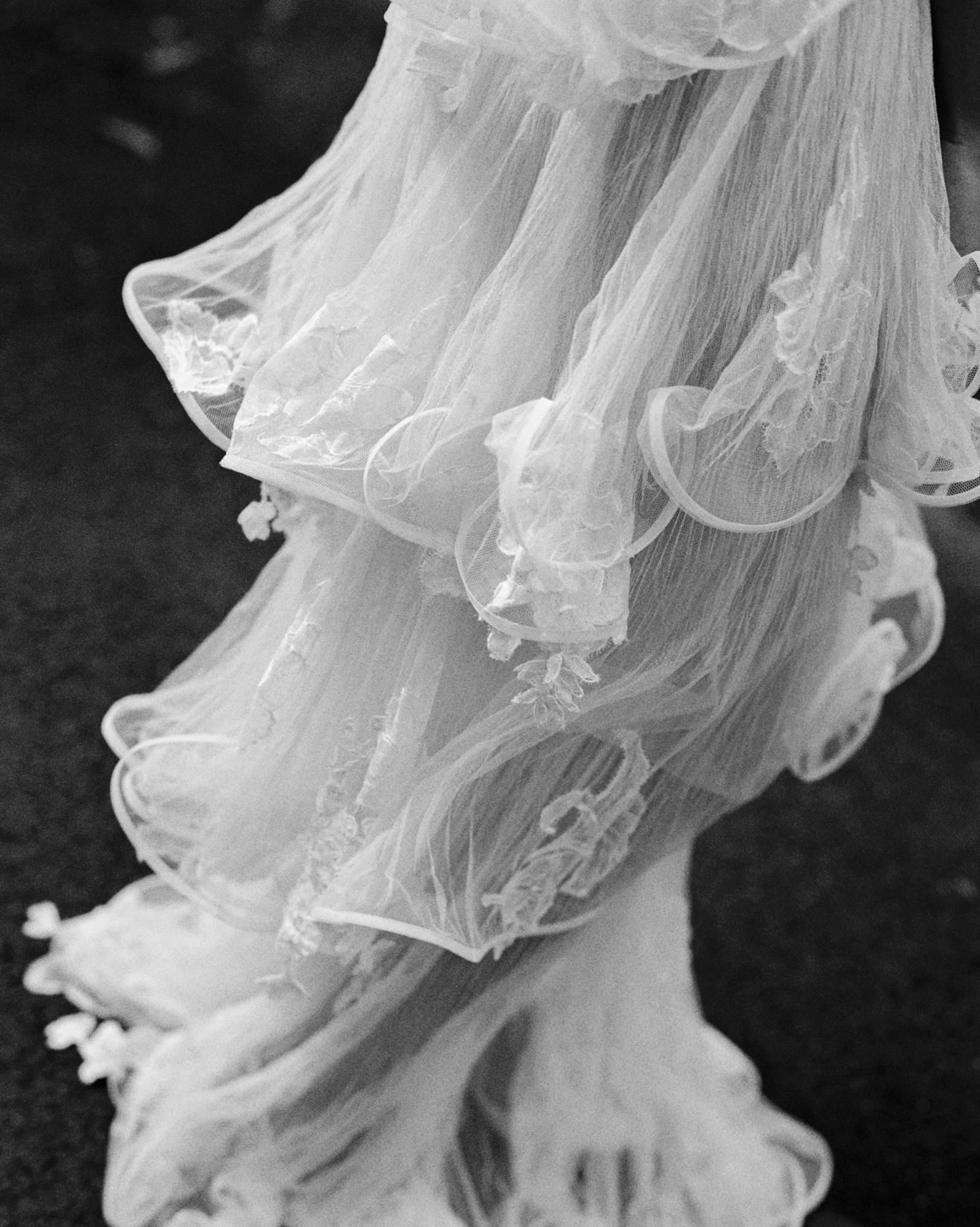 Danielle Frankel Dress - Kauai, Hawaii - Wedding at Na 'Aina Kai Botanical Gardens & Sculpture Park